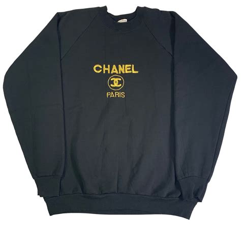 chanel sweatshirt vintage